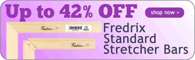 Up to 42% Off Fredrix Stretcher Bars