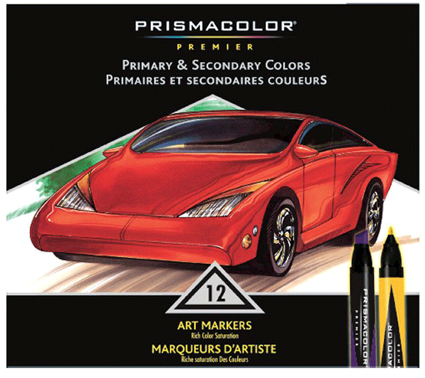 BRAND NEW Prismacolor Professional Artist Markers, 24 Colors   Premier 